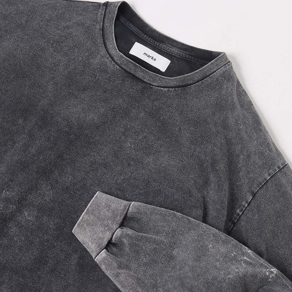 CREW NECK L/S TEE ORGANIC COTTON
