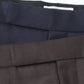 OFFICER PANTS 2TUCK WIDE WOOL SOFT SERGE