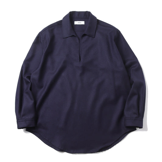 SKIPPER SHIRT WOOL SOFT SERGE