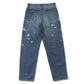 REGULAR FIT JEANS ORGANIC COTTON 12oz DENIM (INDIGO PAINTED)