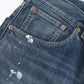 REGULAR FIT JEANS ORGANIC COTTON 12oz DENIM (INDIGO PAINTED)