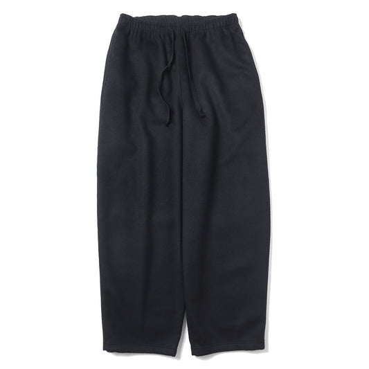 WIDE FIT EASY PANTS WOOL SILK BEAVER