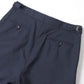 OFFICER PANTS 2TUCK WIDE WOOL TROPICAL MELANGE