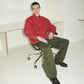 OVER PANTS ORGANIC COTTON SATIN BRUSHED