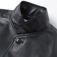 PUFFED LEATHER JACKET