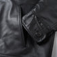 PUFFED LEATHER JACKET
