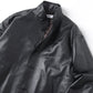 PUFFED LEATHER JACKET