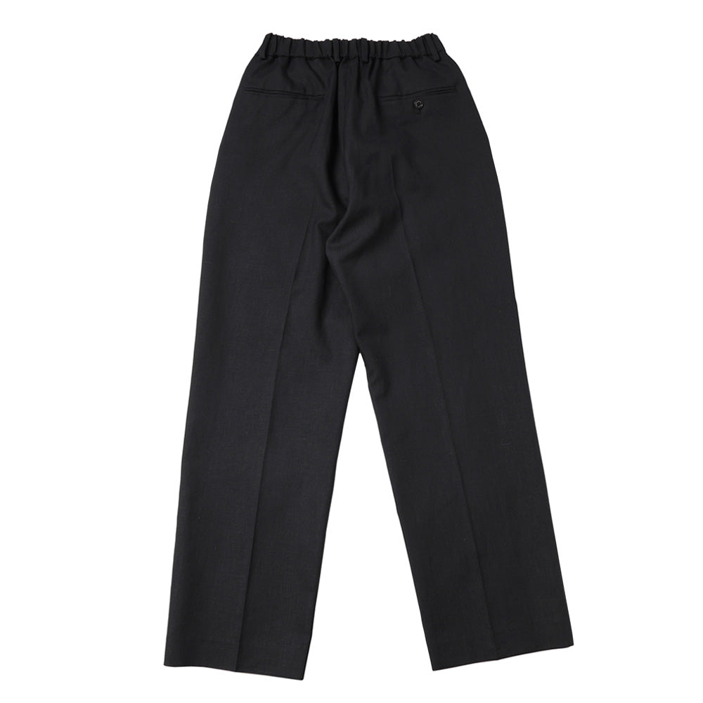 MARKAWARE(マーカウェア) - FLAT TAPERED TROUSERS ORGANIC WOOL HEMP