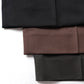 DOUBLE PLEATED STRAIGHT TROUSERS ORGANIC WOOL GABARDINE
