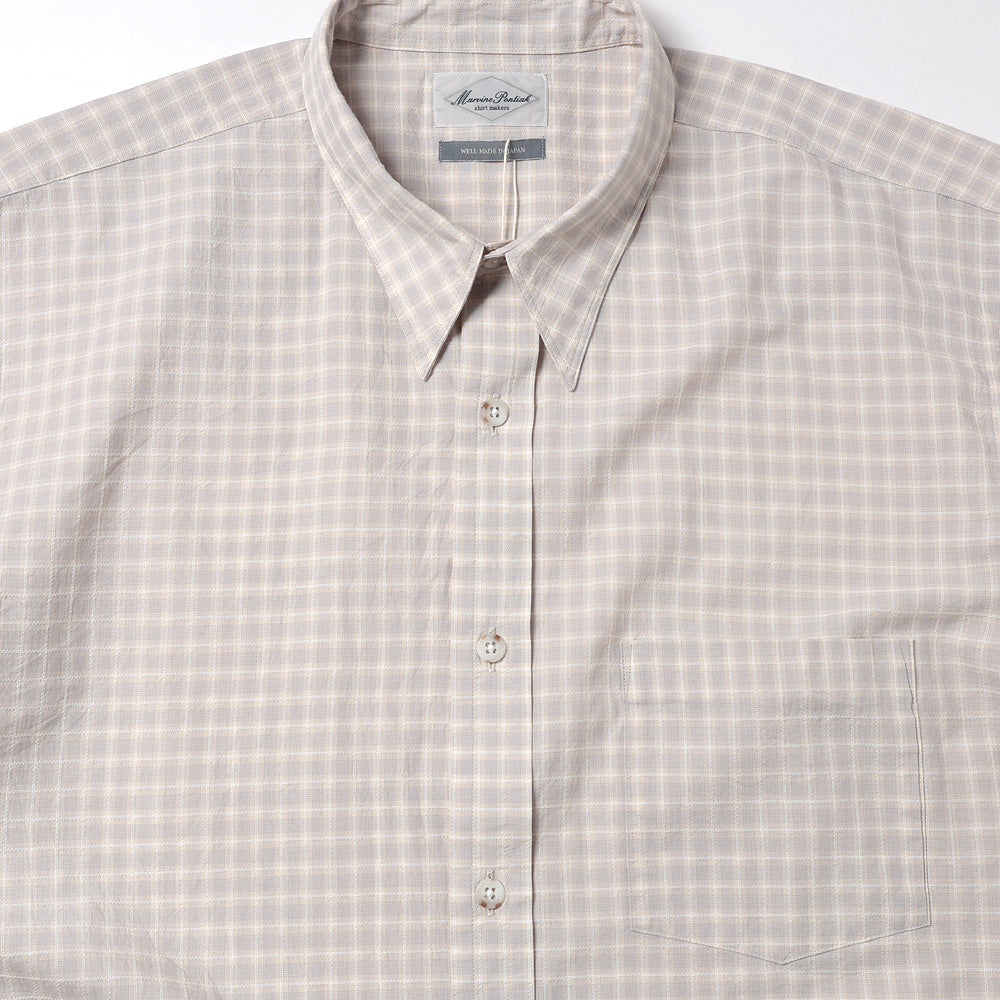 Marvine Pontiak Shirt Makers(マービンポンティアック)3 Button