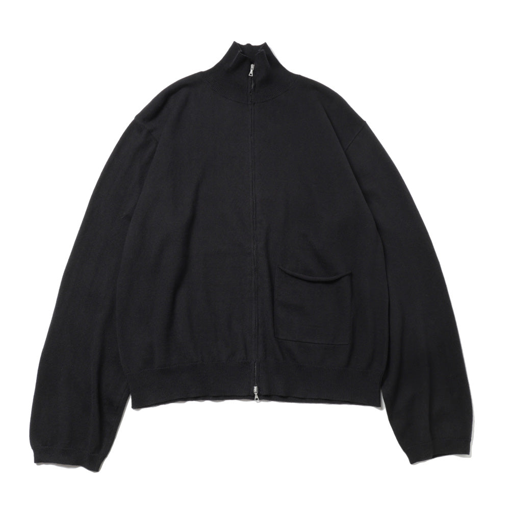 Zip-up Knit Jacket