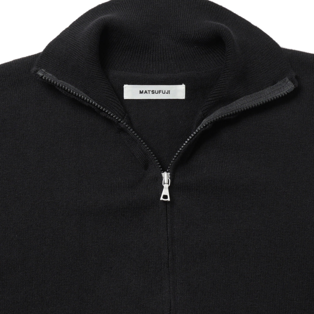 Zip-up Knit Jacket