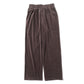 Velor Block Check Jacquard Pants