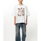 CAT PRINTED TEE