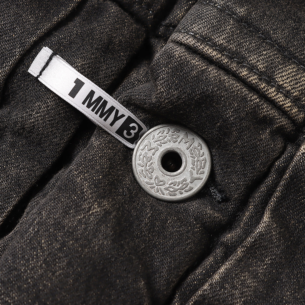 PUFFER DENIM JACKET