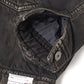 PUFFER DENIM JACKET