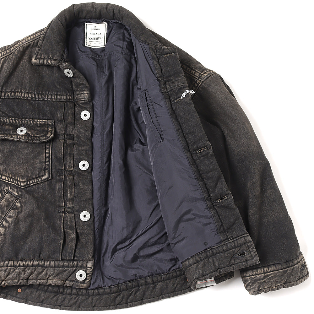 PUFFER DENIM JACKET