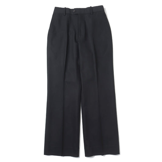 FLAT FRONT FLARED TROUSERS ORGANIC COTTON SURVIVAL CLOTH