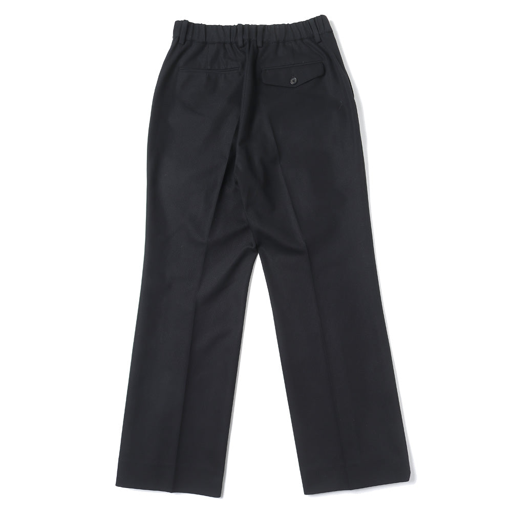 FLAT FRONT FLARED TROUSERS ORGANIC COTTON SURVIVAL CLOTH