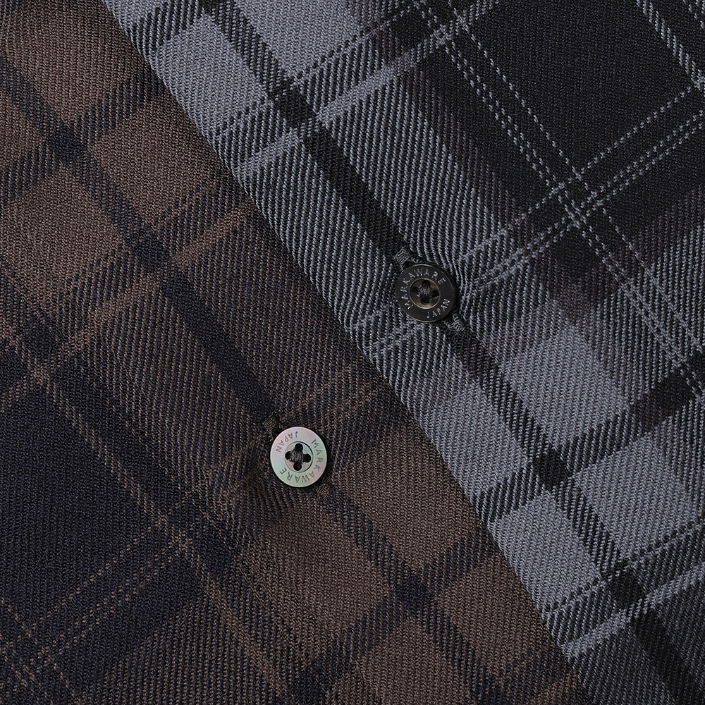 COMFORT FIT SHIRT ORGANIC WOOL CHECK VIYELLA