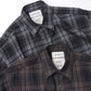 COMFORT FIT SHIRT ORGANIC WOOL CHECK VIYELLA