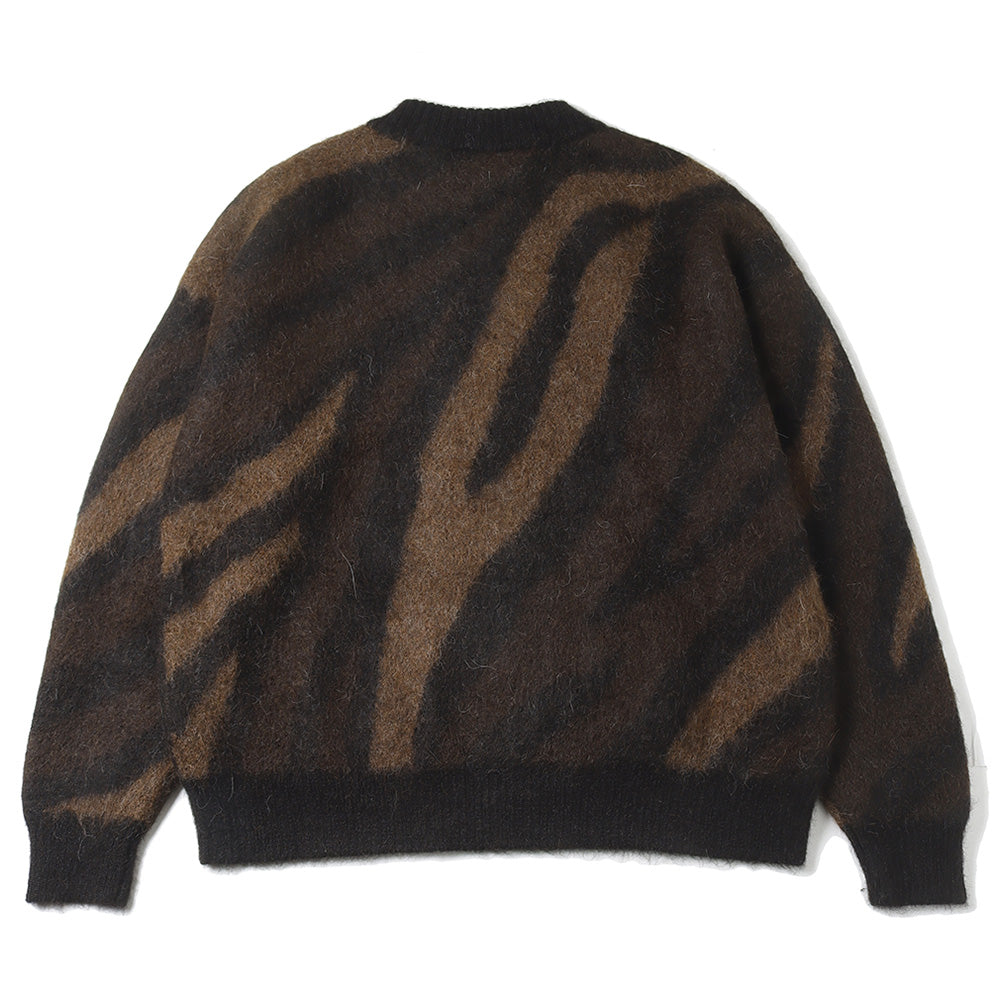 BIAS ZEBBRA PATTERN JUMPER NATURAL COLOR ALPACA