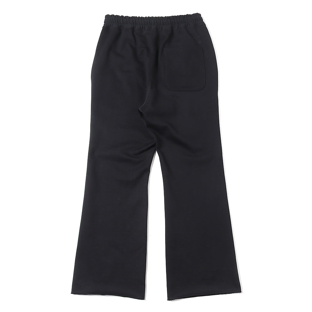 FLARED GYM PANTS ORGANIC COTTON HEAVY FLEECE