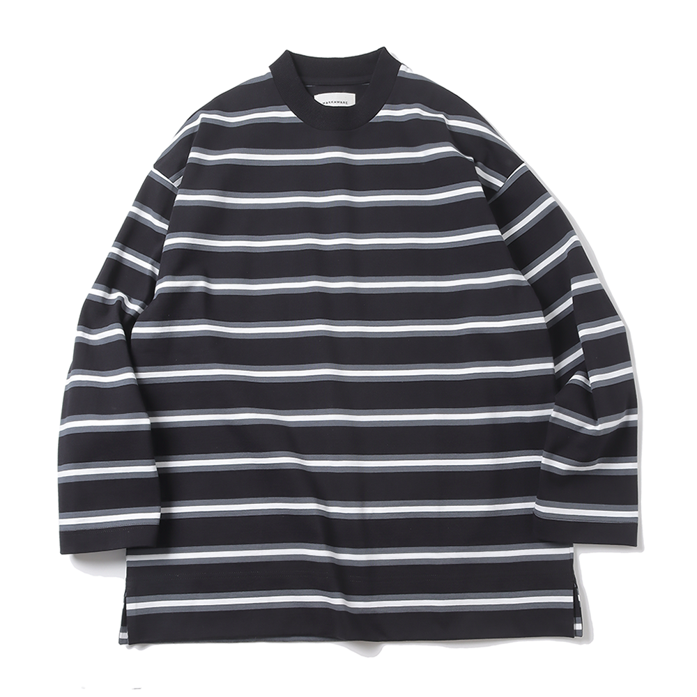 MARKAWARE(マーカウェア) - BOX Tee L/S ORGANIC COTTON 20/1 BORDER