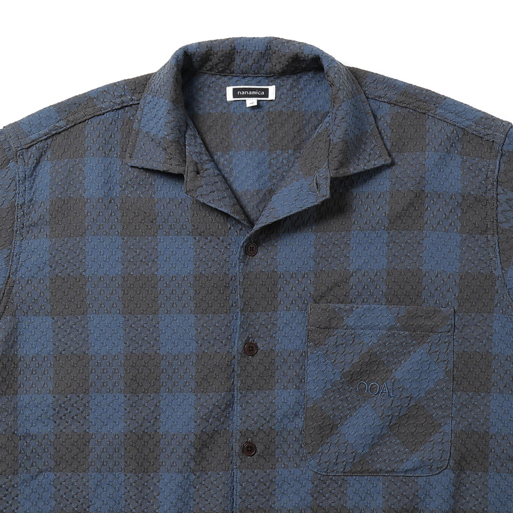 nanamica (ナナミカ) OOAL Block Check Jacquard Shirt S26FG017