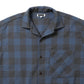 OOAL Block Check Jacquard Shirt