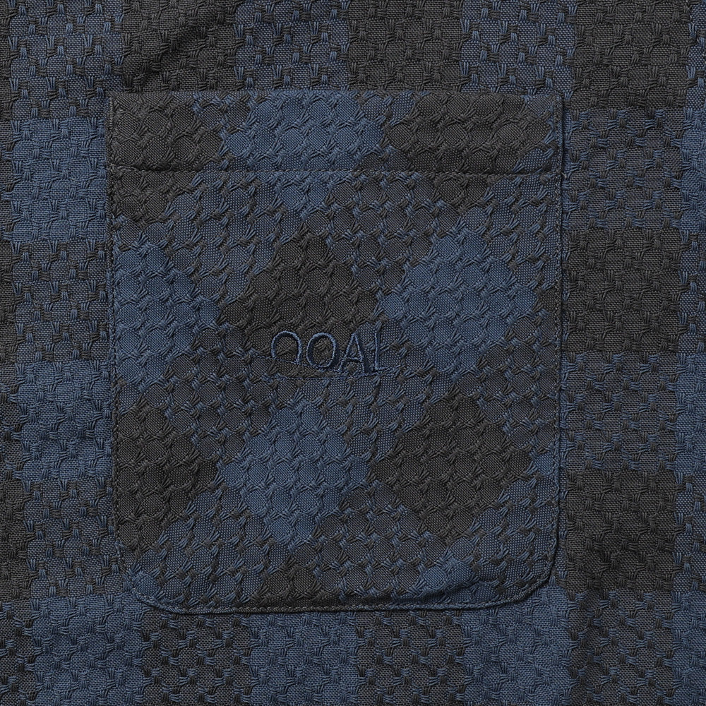 nanamica (ナナミカ) OOAL Block Check Jacquard Shirt S26FG017