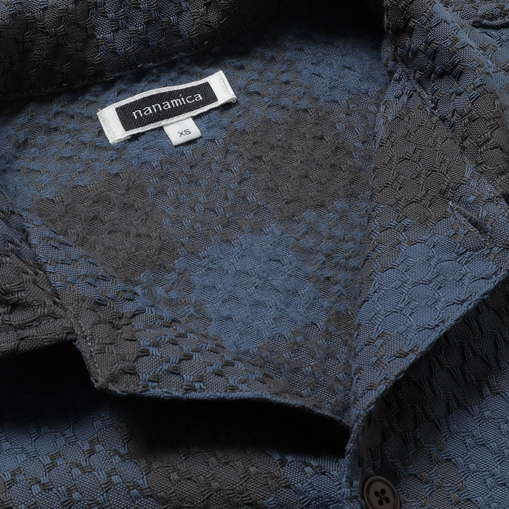 nanamica (ナナミカ) OOAL Block Check Jacquard Shirt S26FG017