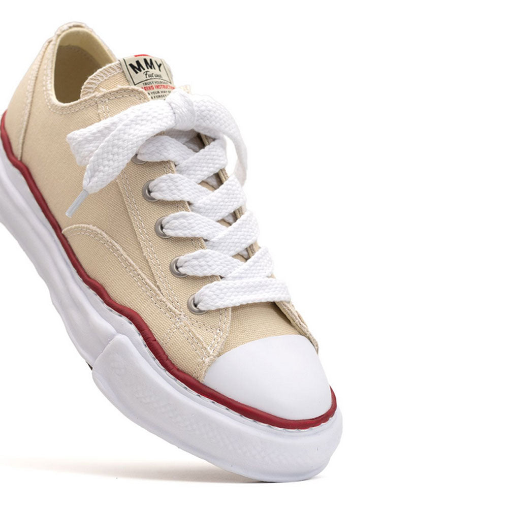 (PETERSON) OG Sole Canvas Low-top Sneaker NATURAL