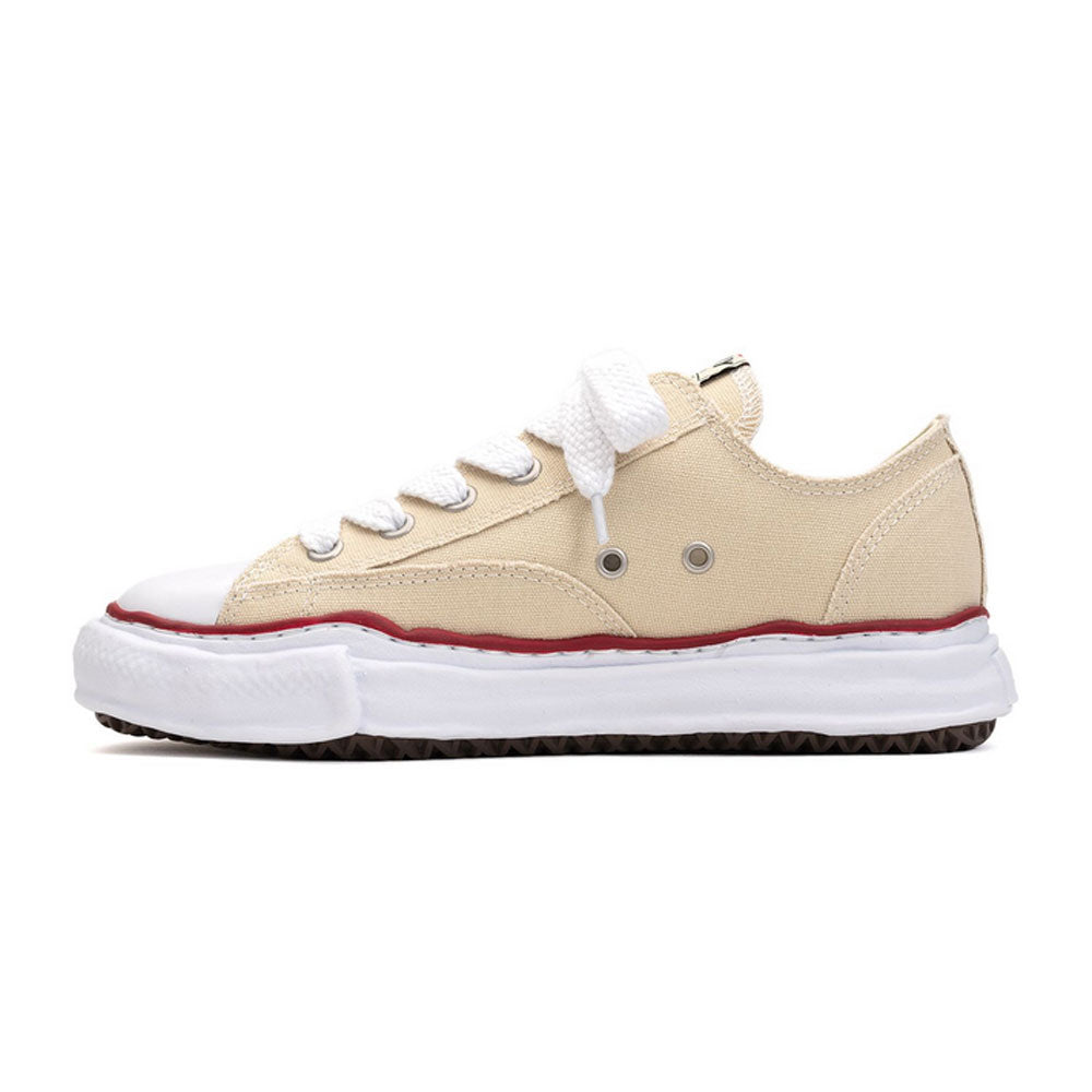 (PETERSON) OG Sole Canvas Low-top Sneaker NATURAL
