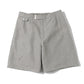 Top-Dyeing Linen Canvas Swim Shorts