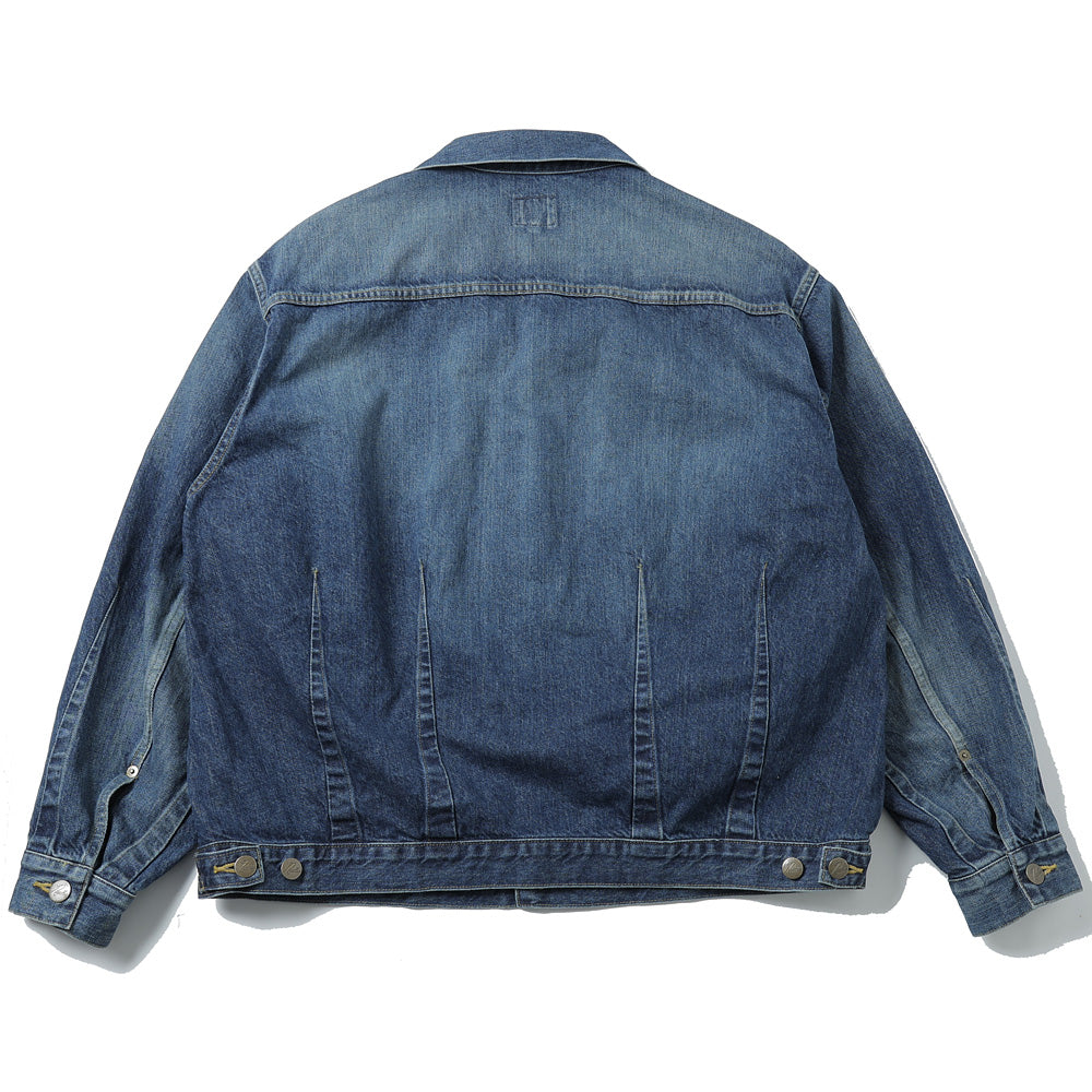Darts Bottom Jean Jacket - 12oz Denim