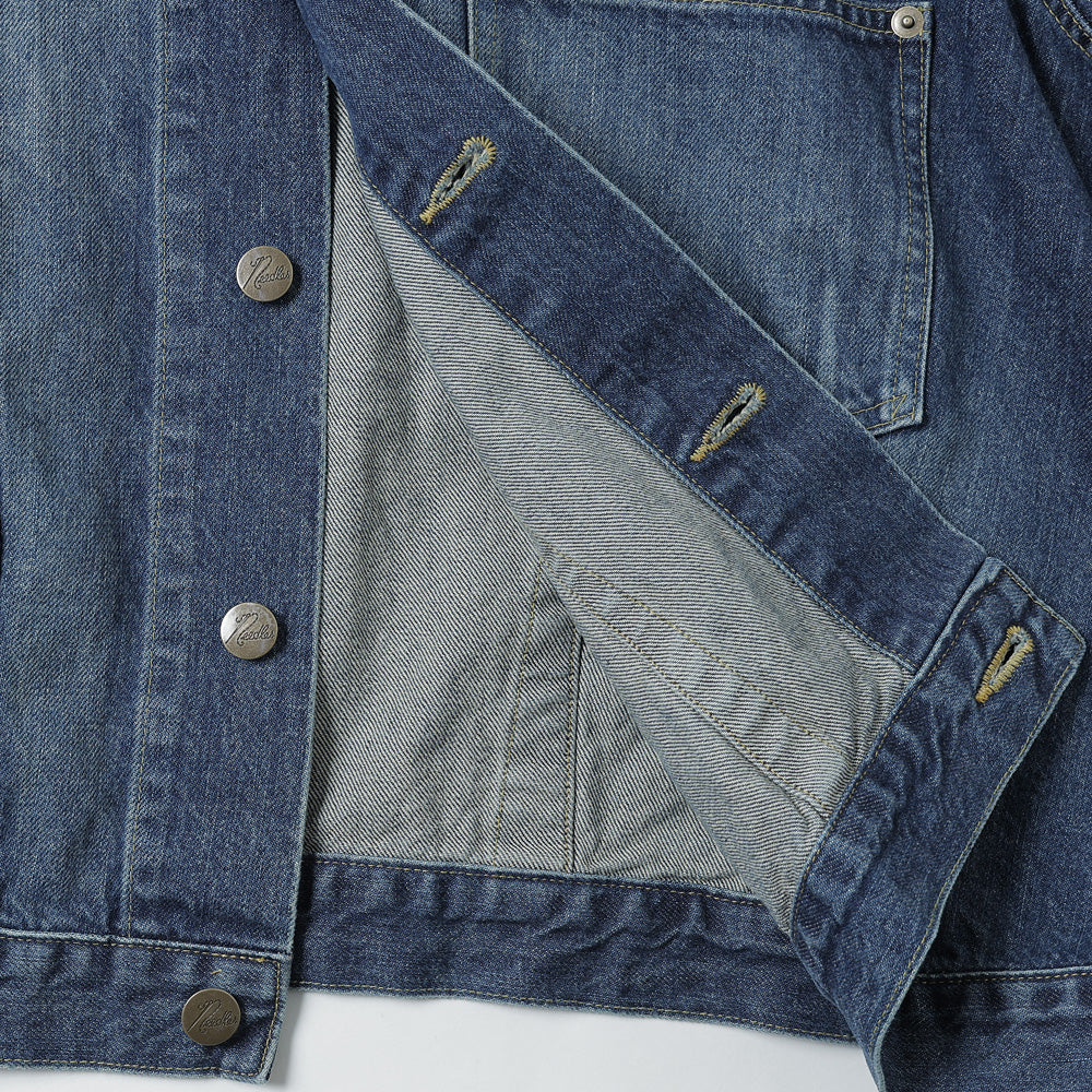 Darts Bottom Jean Jacket - 12oz Denim