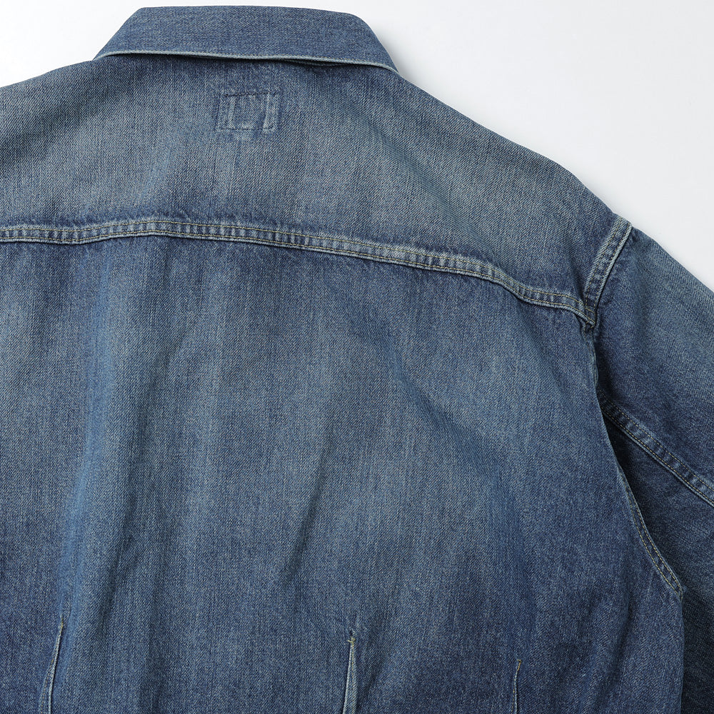 Darts Bottom Jean Jacket - 12oz Denim