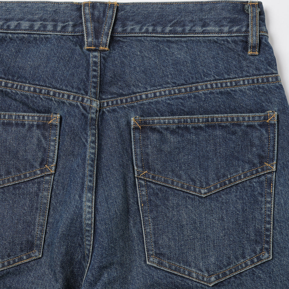 Papillon Emb. Straight Jean - 12oz Denim