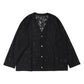 V Neck Cardigan - Paisley Bulky Lace