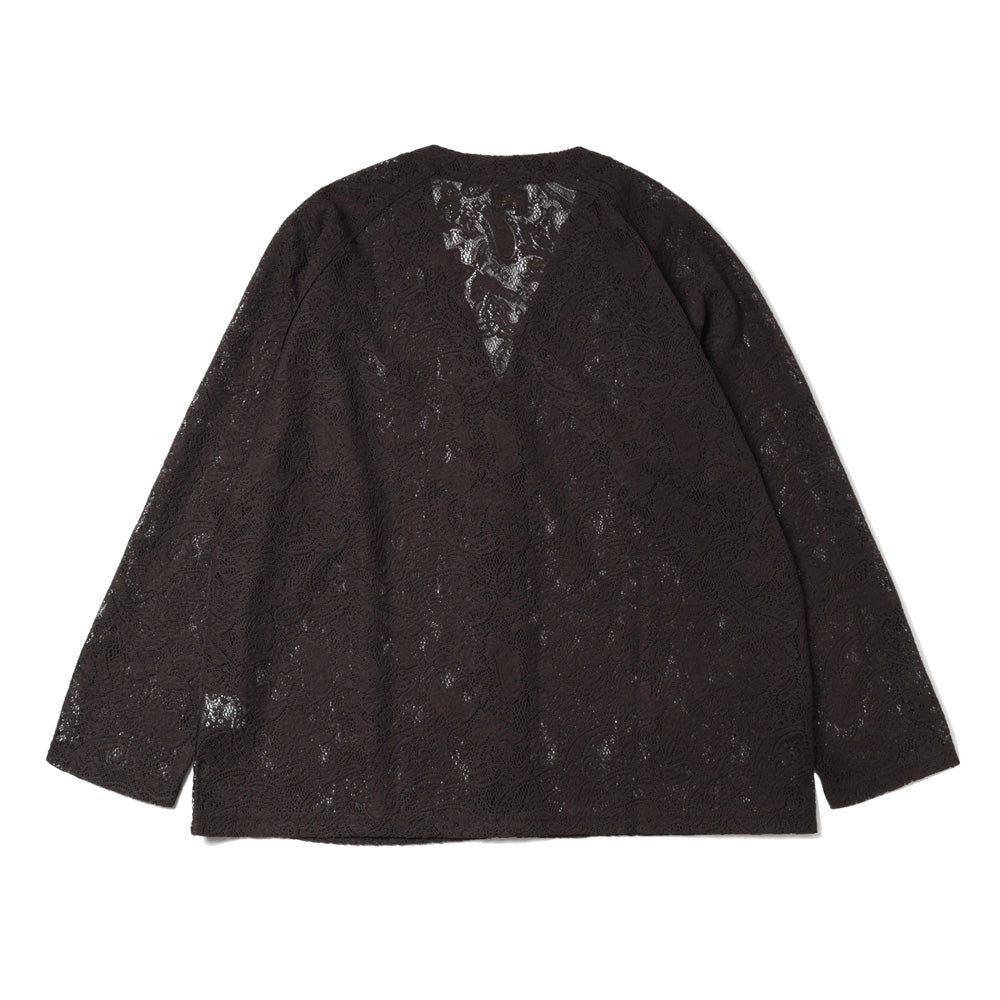 NEEDLES(ニードルズ)V Neck Cardigan - Paisley bulky Lace (TY384