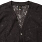 V Neck Cardigan - Paisley Bulky Lace