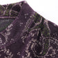 Crew Sweat Shirt - C/PE Paisley Velour Jq.