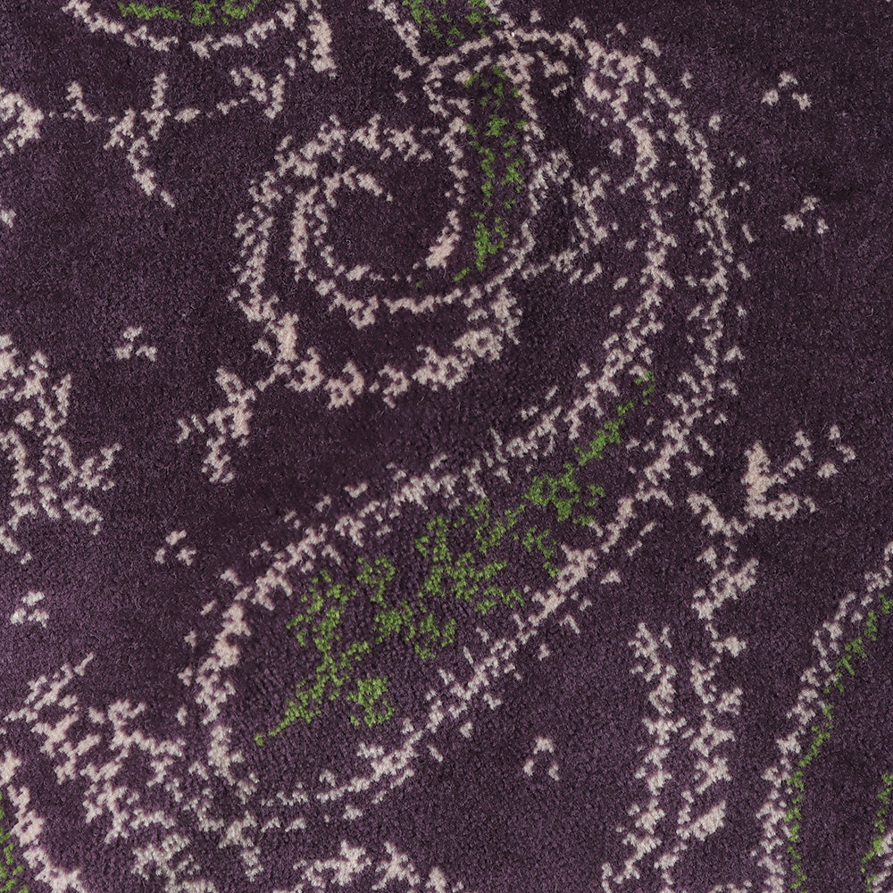 Crew Sweat Shirt - C/PE Paisley Velour Jq.