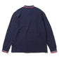 Shawl Collar L/S Polo - Cotton Pique