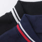 Shawl Collar L/S Polo - Cotton Pique