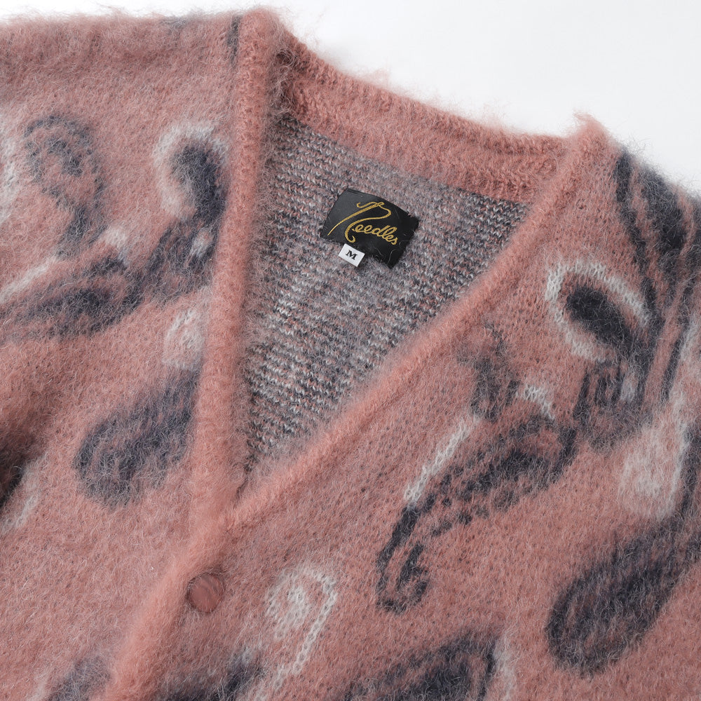 Mohair Cardigan - Paisley