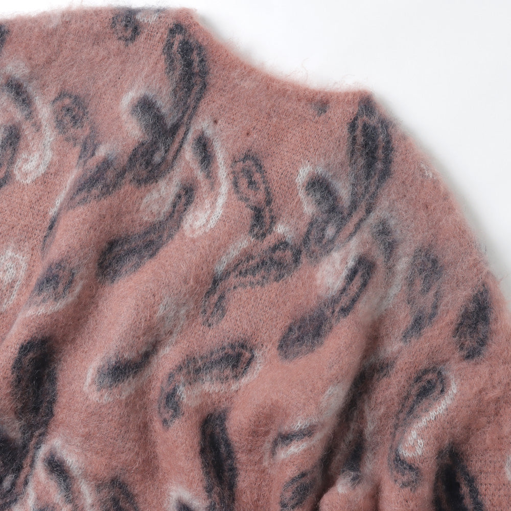 Mohair Cardigan - Paisley