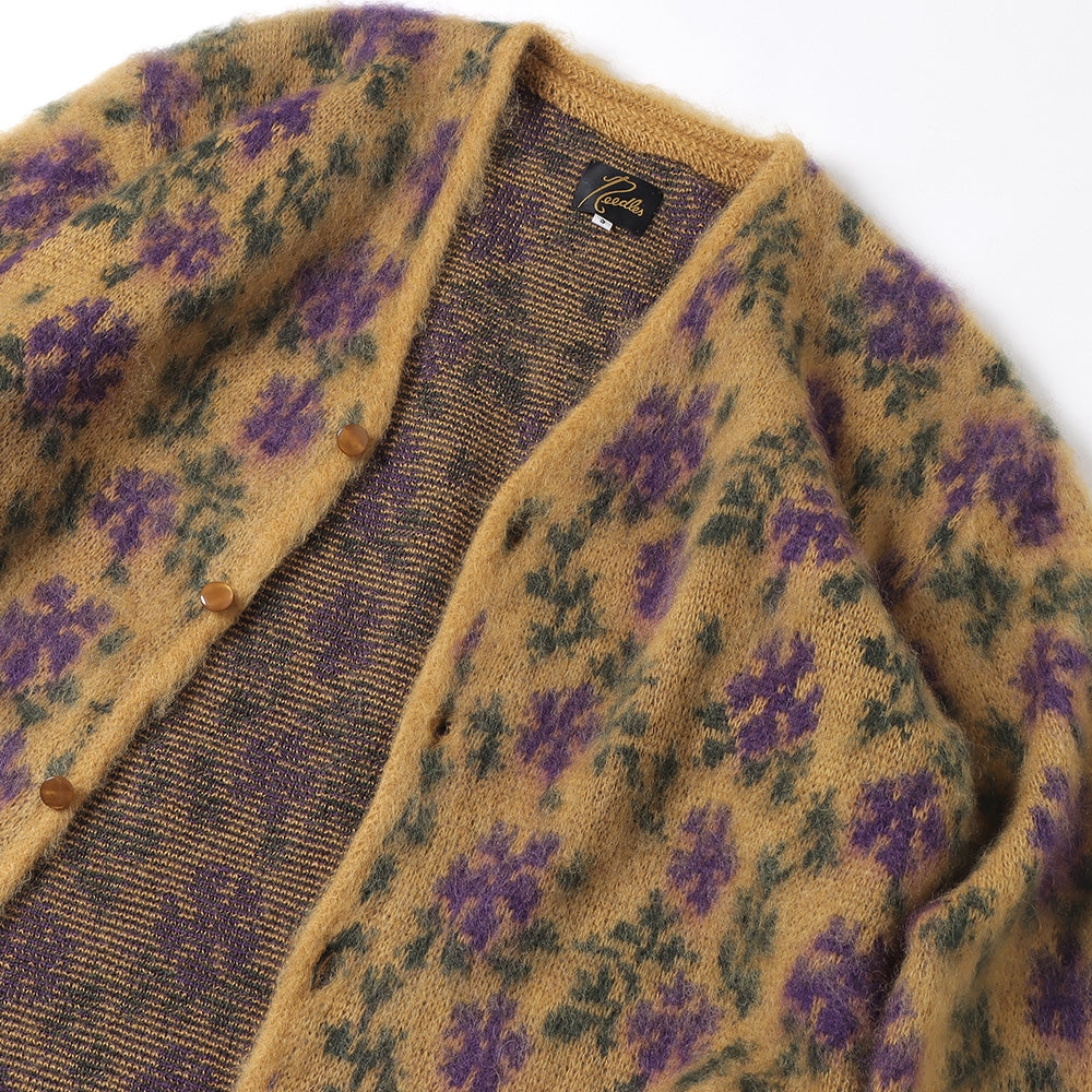 Mohair Cardigan - Flower