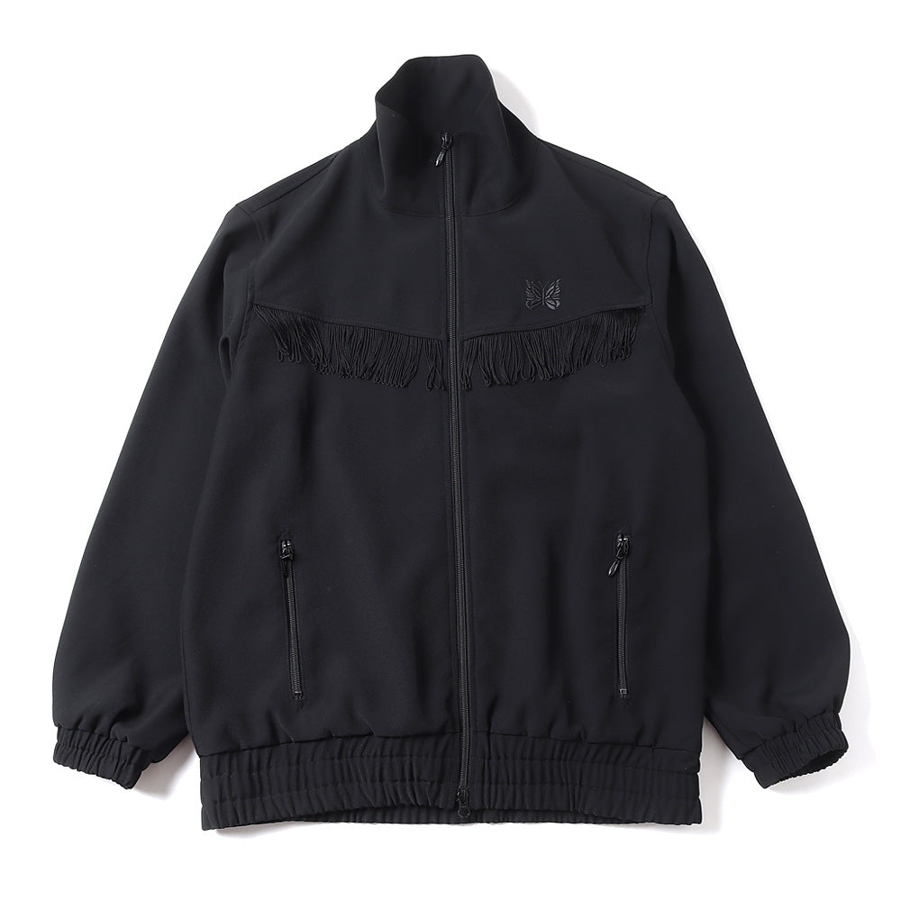 Fringe Track Jacket - Poly Kersey